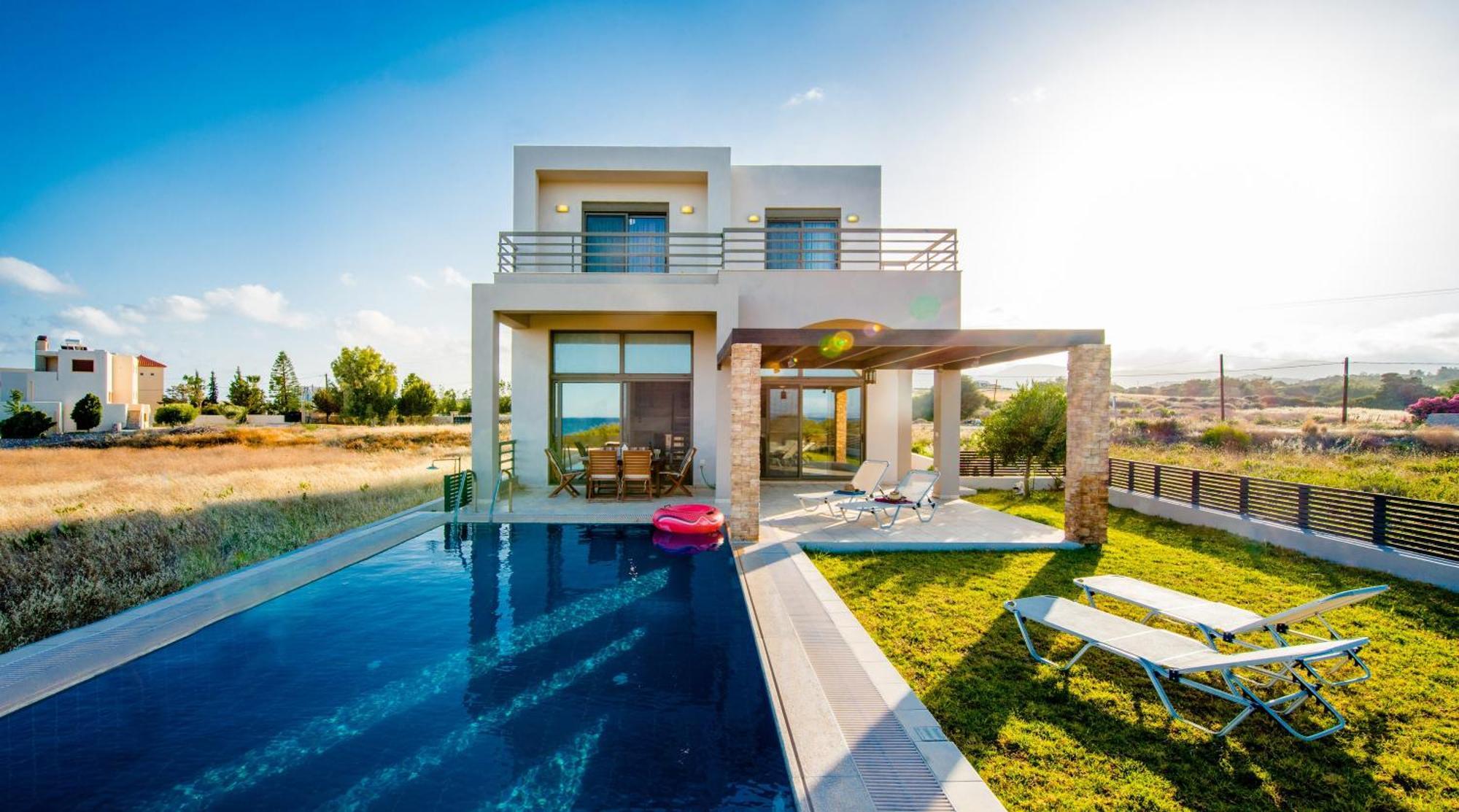 Blue Wave Villa Γεννάδι Εξωτερικό φωτογραφία